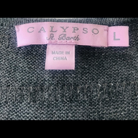 Calypso St Barth Sequin sleeveless Sweater Dress - Picture 6 of 6